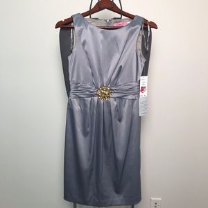 CLOSET CLOSING Missy Cocktail Dress Yellow Stones